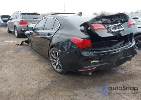 2015 Acura Tlx V6 Advance z USA, uszkodzony, nr VIN 19UUB2F73FA012630